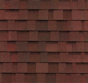 Monaco Red shingle colour swatch
